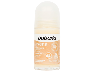 Babaria Avena Deodorant Antiperspirant, 1.7 fl oz/50 mL