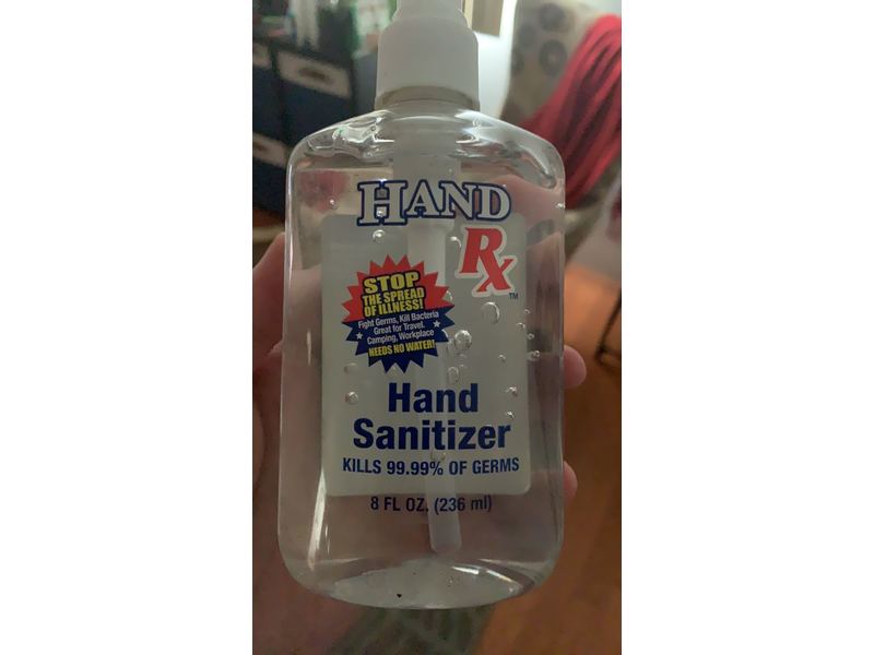 Hand RX Hand Sanitizer, 8 fl oz/236 mL