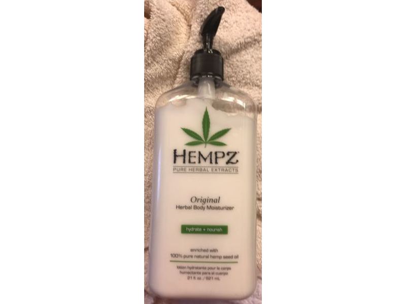 Hempz Herbal Body Moisturizer, Original, 21 fl oz/621 mL