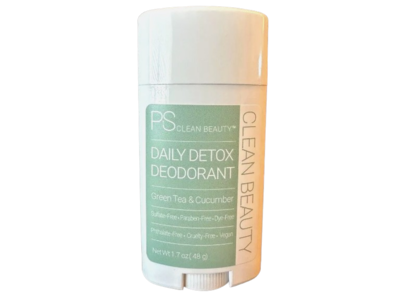 PS Clean Beauty Daily Detox Deodorant, Green Tea & Cucumber, 1.7 oz/48 g