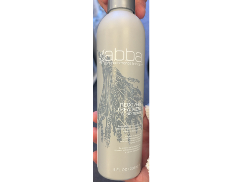 Abba Recovery Treatment Conditioner, Lavender & Peppermint Oil, 8 fl oz/236 mL