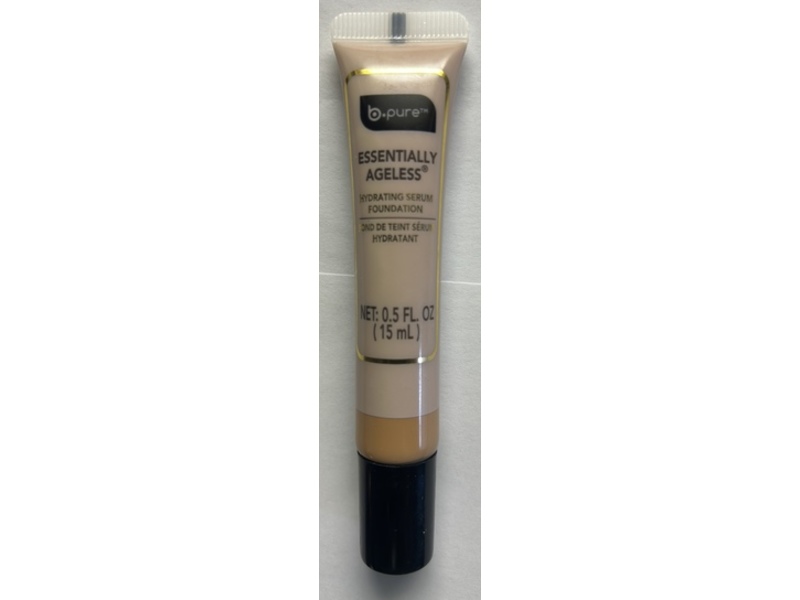 b.Pure Essentially Ageless Hydrating Serum Foundation, Light-Medium, 0.5 fl oz/15 mL
