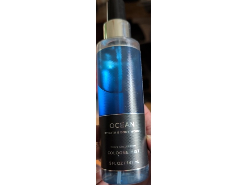 Bath & Body Works Men's Collection Cologne Mist, Ocean, 5 fl oz/147 mL