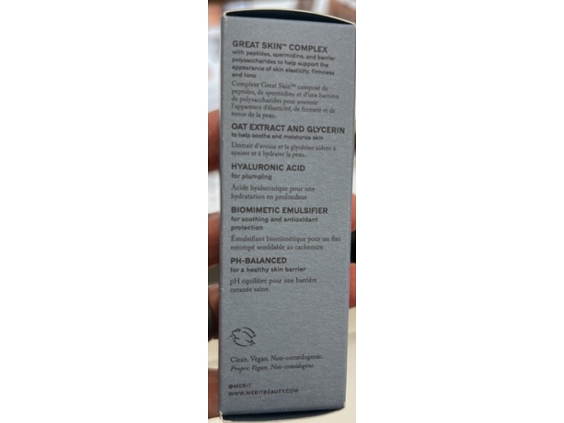 Merit Great Skin Priming Moisturizer, 0.5 fl oz/15 mL