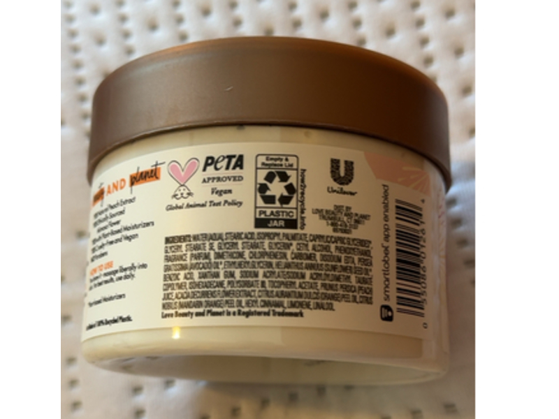 Beloved Body Cream, Peach Prosecco & Mimosa Flower, 10 oz