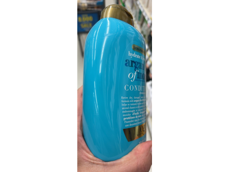 Ogx Hydrate & Revive + Argan Oil Of Morocco Conditioner, Extra Strength, 13 fl oz/385 mL