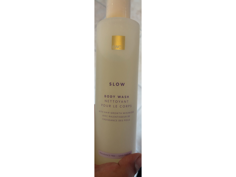EWC Slow Body Wash, Fragrance Free, 8.4 oz/250 mL