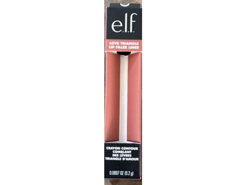 e.l.f. Cosmetics Love Triangle Lip Filler Liner, Mauve, 0.0007 oz/0.2 g