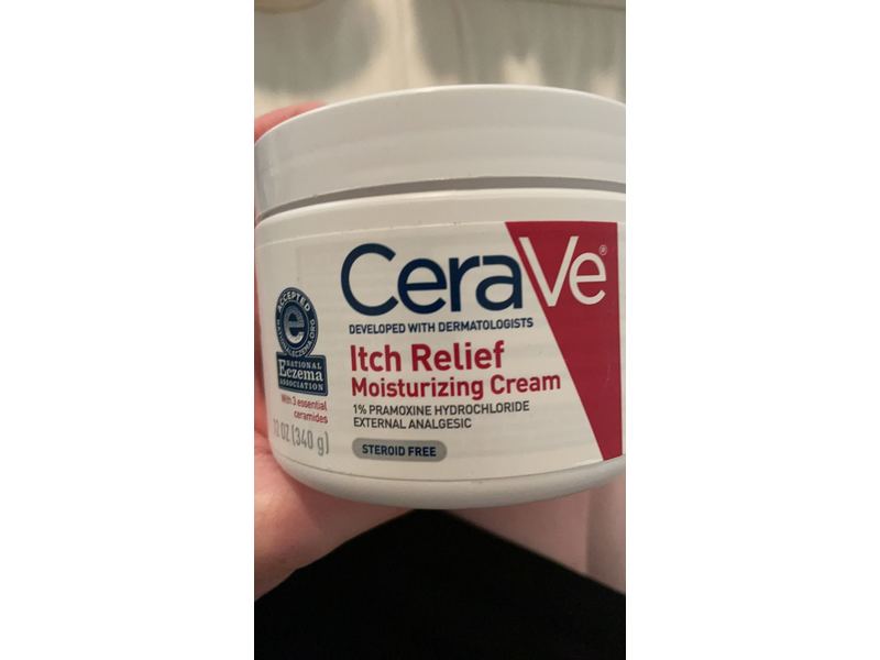CeraVe Itch Relief Moisturizing Cream, 12 oz