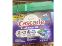 Cascade Platinum Plus Dishwasher Detergent, Fresh, 26 Pacs, 14.7 oz/417 g - Image 3