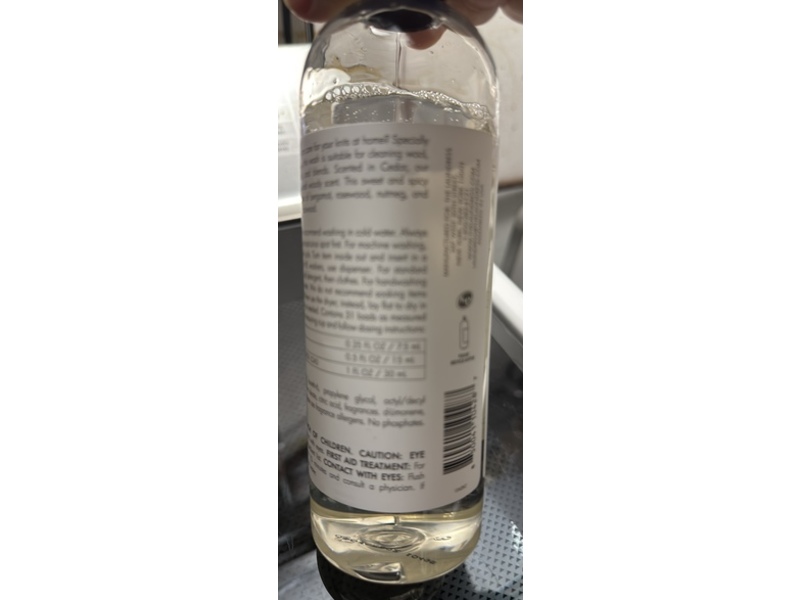 The Laundress Wool & Cashmere Shampoo, Cedar, 16 fl oz/473 mL