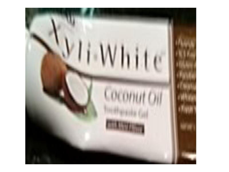 Now XyliWhite Coconut Oil Toothpaste Gel, Mint, 1 oz/28 g