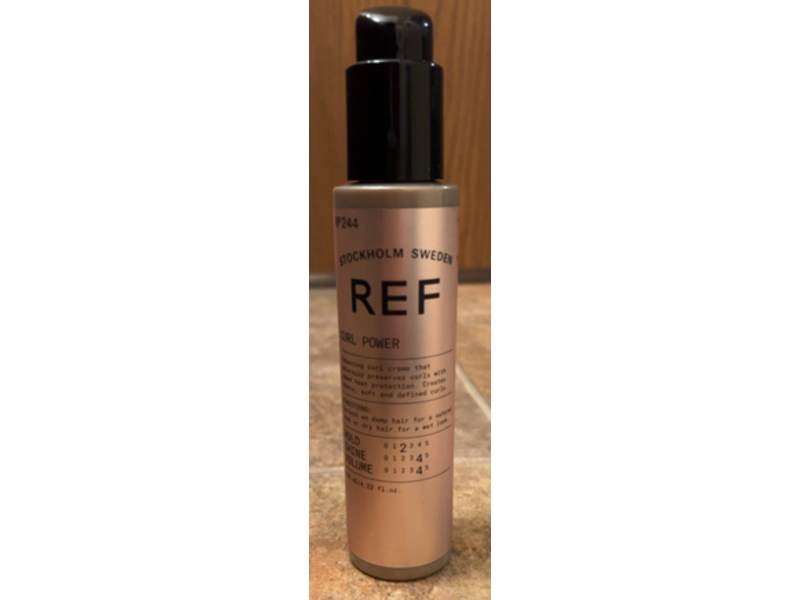 Stockholm Sweden Ref Curl Power Enhancing Curl Cream, 4.22 fl oz/125 mL