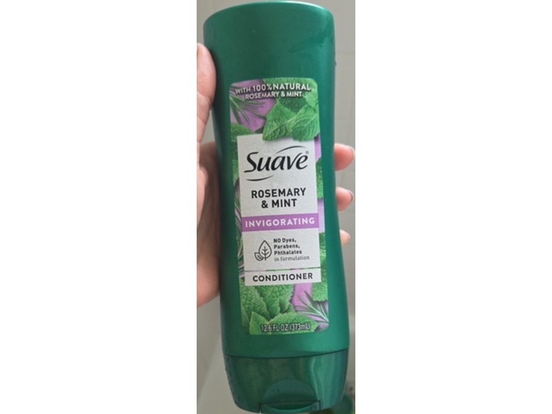 Suave Invigorating Conditioner, Rosemary & Mint, 12.6 fl oz/373 mL