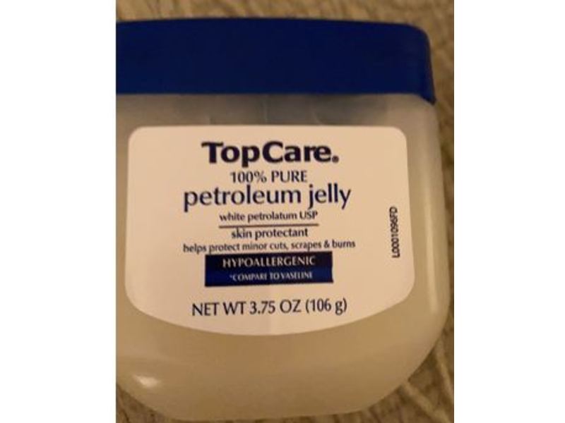 Top Care 100% Pure Petroleum Jelly, 3.75 oz/106 g