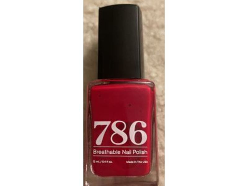 786 Cosmetics Breathable Nail Polish, Agra, 0.4 fl oz/12 mL