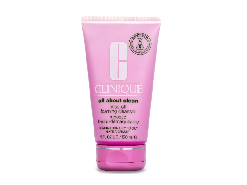 Clinique All About Clean Rinse Off Foaming Cleanser Mousse, 5 fl oz/150 mL