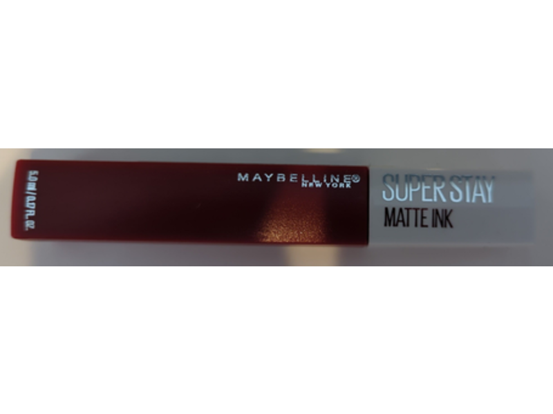 Maybelline New York Super Stay Matte Ink Liquid Lipstick, Ruby Red, 0.17 fl oz