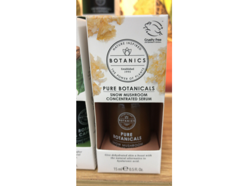 Botanics Pure Botanicals Snow Mushroom Concentrated Serum, 0.5 fl oz/15 mL