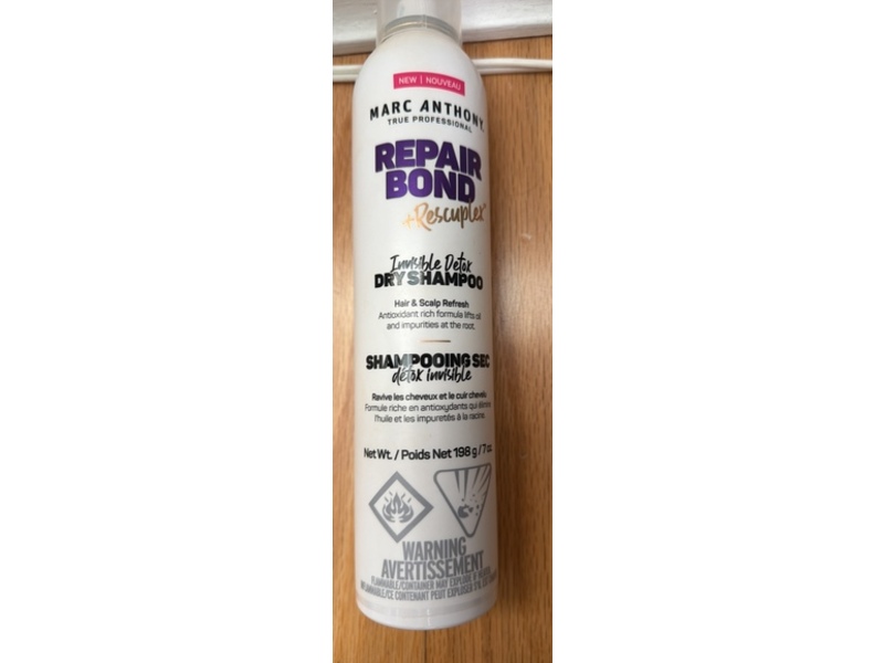 Marc Anthony Repair Bond Invisible Detox Dry Shampoo, + Rescuplex, 7 oz/198 g