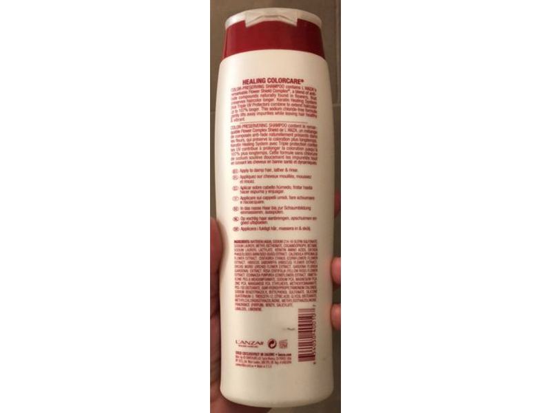 L’anza Healing Colorcare Color-Preserving Shampoo, 10.1 fl oz/300 mL