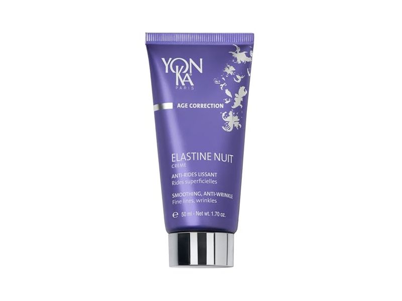 Yonka Elastine Nuit Anti-Wrinkle Night Cream, Elastine + Soy, 1.70 oz/50 mL