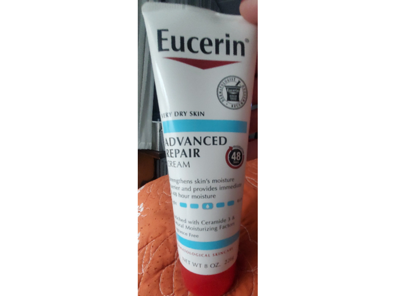 Eucerin Advanced Repair Cream, 8 oz/226 g