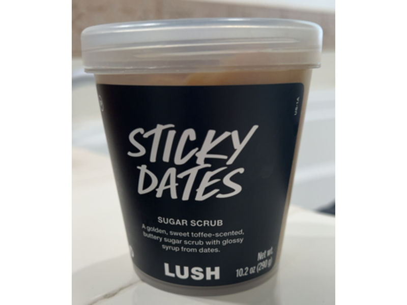 Lush Sticky Dates Sugar Scrub, 10.2 oz/290 g