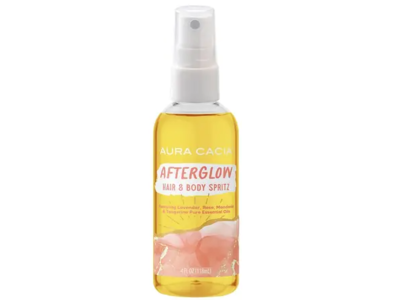 Aura Cacia AfterGlow Hair & Body Spritz, 4 fl oz/118 mL