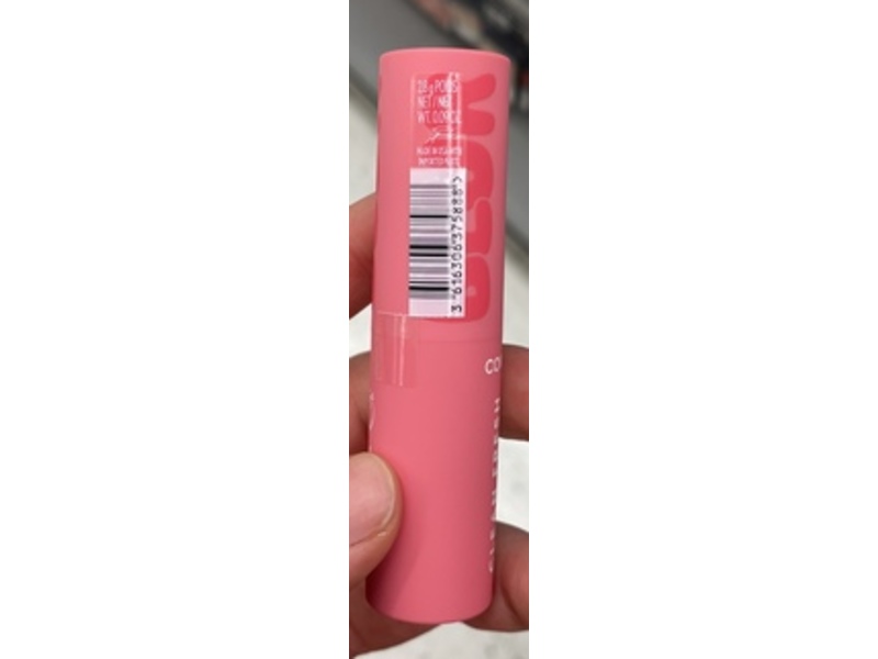 Cover Girl Clean Fresh Yummy Blur Lipstick, 120 Sugar Poppy Blur, 0.09 oz