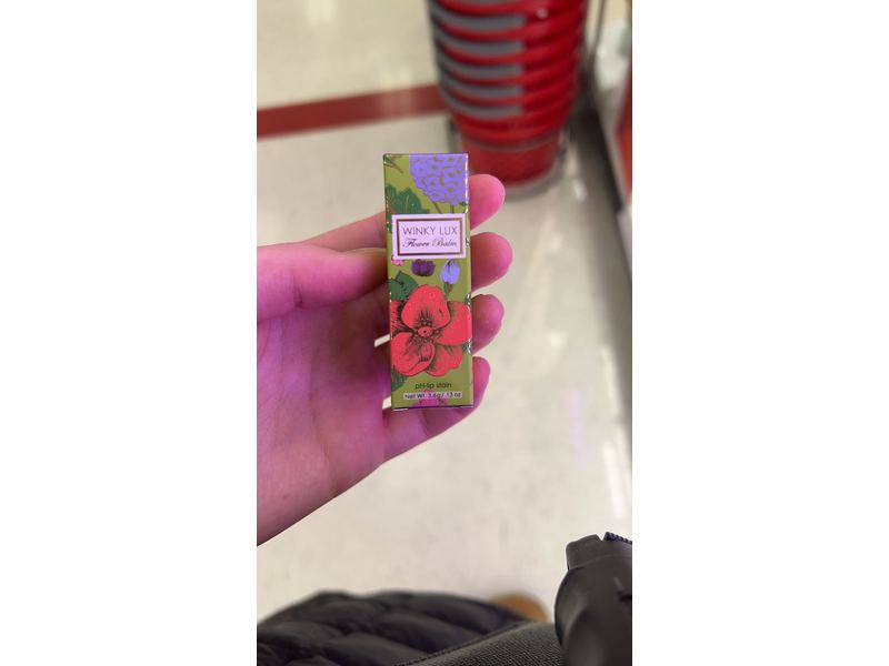 Winky Lux Womens Purple Flower Lip Balm