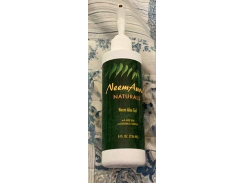 Neem Aura Naturals, Neem Aloe Gel, 8 fl oz/236 mL