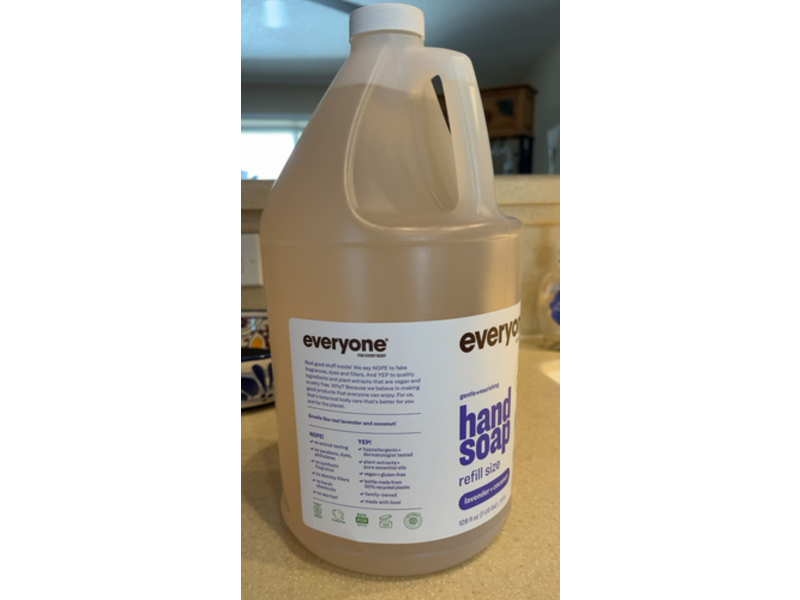 Everyone For Every Body Hand Soap, Lavender + Coconut, 128 fl oz/3.8 L