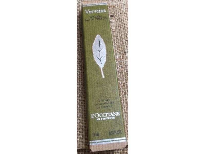 L'Occitane Roll-On Eau de Toilette, Verveine, 0.33 fl oz/10 mL
