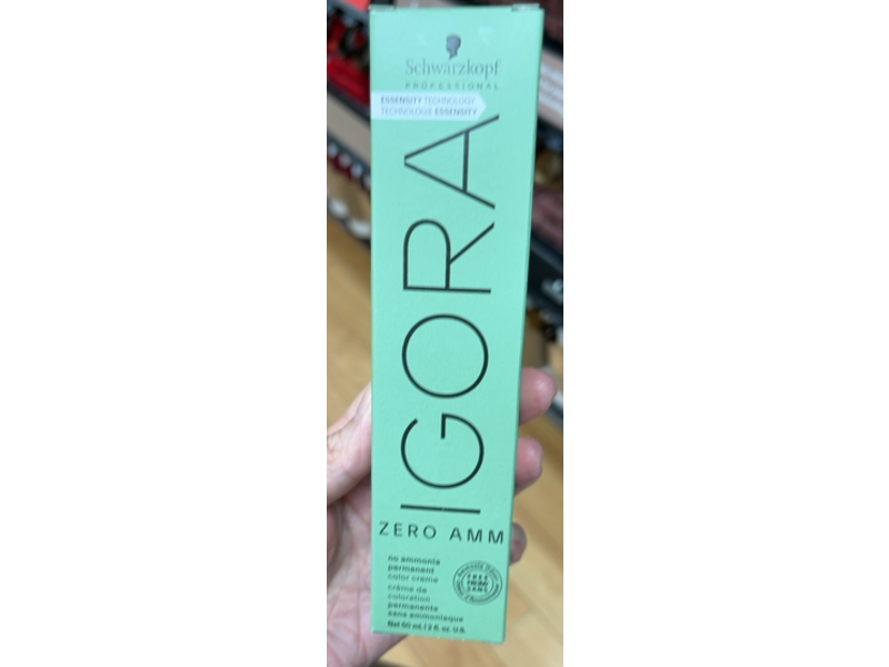 Schwarzkopf Igora Permanent Color Creme, Medium Blonde Ash Cendre, 2 fl oz/60 mL