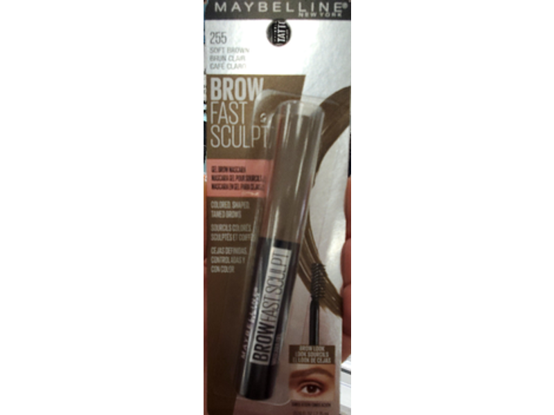 Maybelline New York Brow Fast Sculpt, Soft Brown, 0.09 fl oz/2.75 mL
