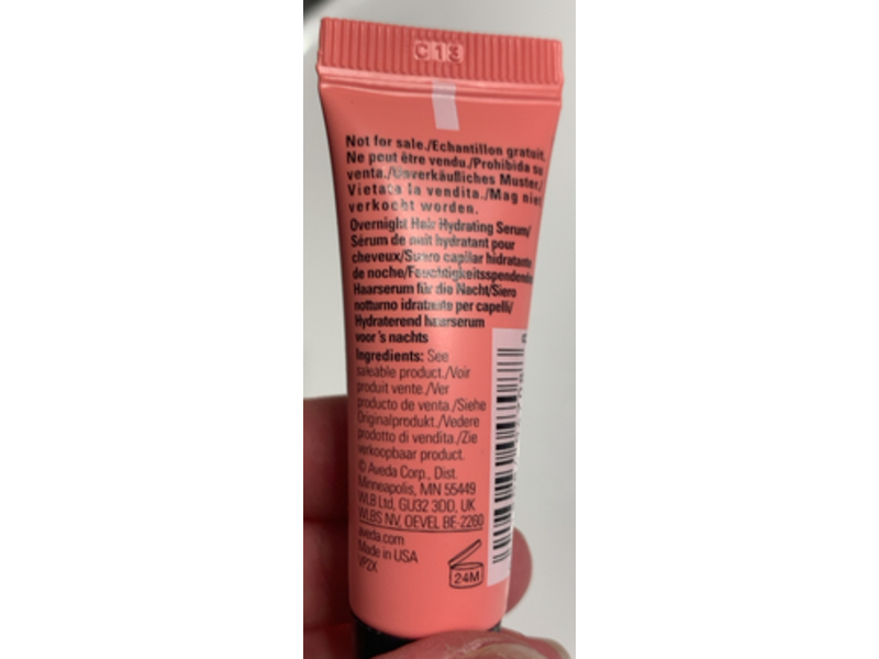 Aveda Nutri Plenish Replenishing Overnight Serum, 0.34 fl oz/10 mL