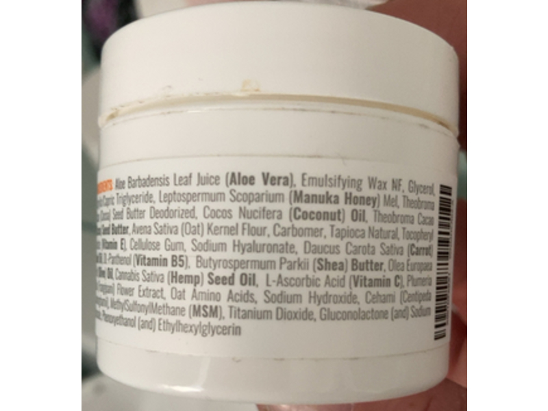 Wild Nature Manuka Honey Face Cream, 2 oz/56.7 g