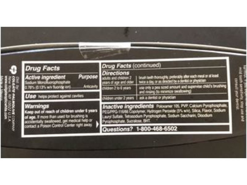 Colgate Optic White Pro Series Whitening Toothpaste, Stain Prevention, 3 oz/85 g