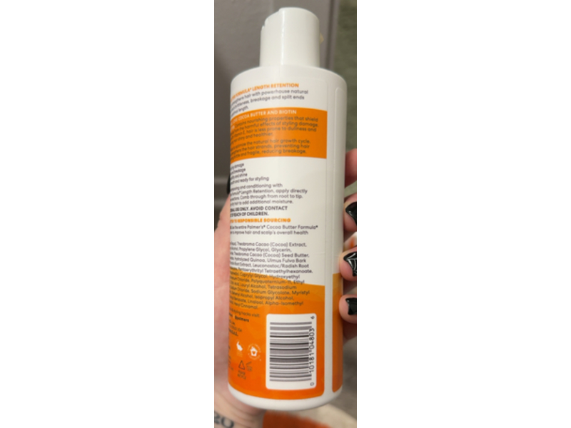 Palmer's Length Retention Leave-In Conditioner, Biotin & Cocoa Butter, 8.5 fl oz/250 mL
