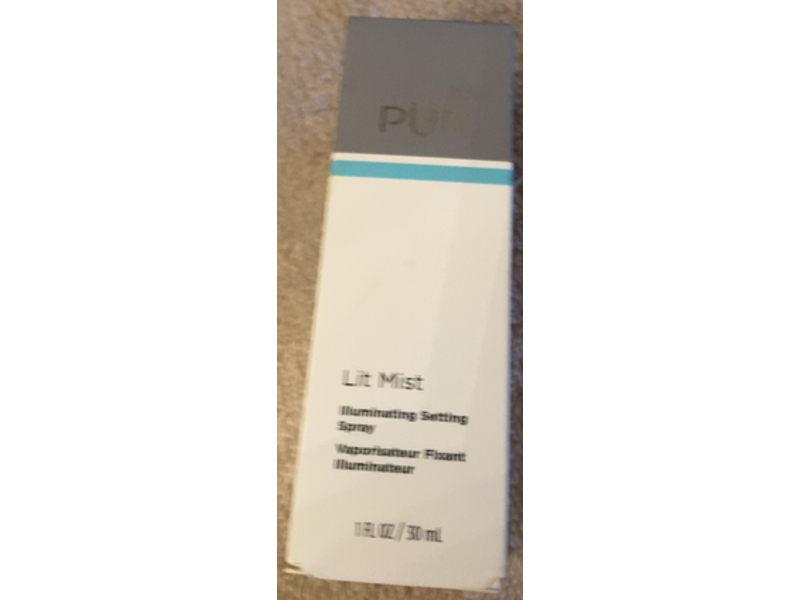 PUR Beauty Lit Mist Illuminating Setting Spray, 1 fl oz/30 mL