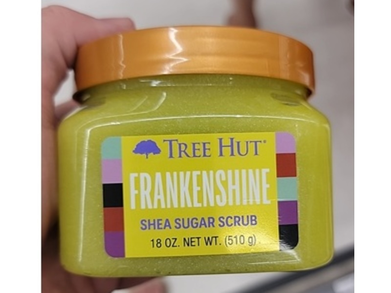 Tree Hut Shea Sugar Scrub, Frankenshine, 18 oz/510 g