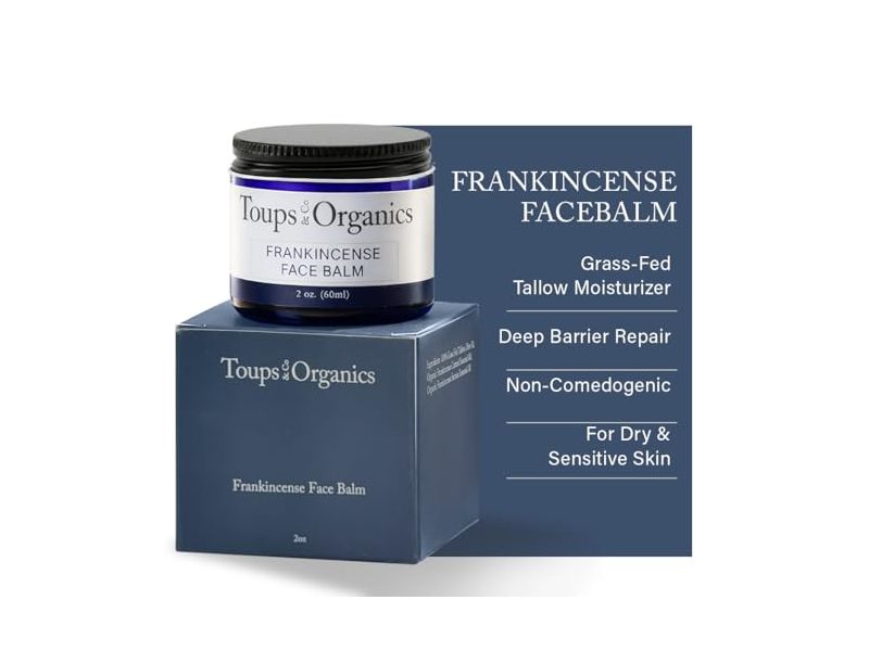 Toups & Co Frankincense Face Balm, 2 oz/60 mL