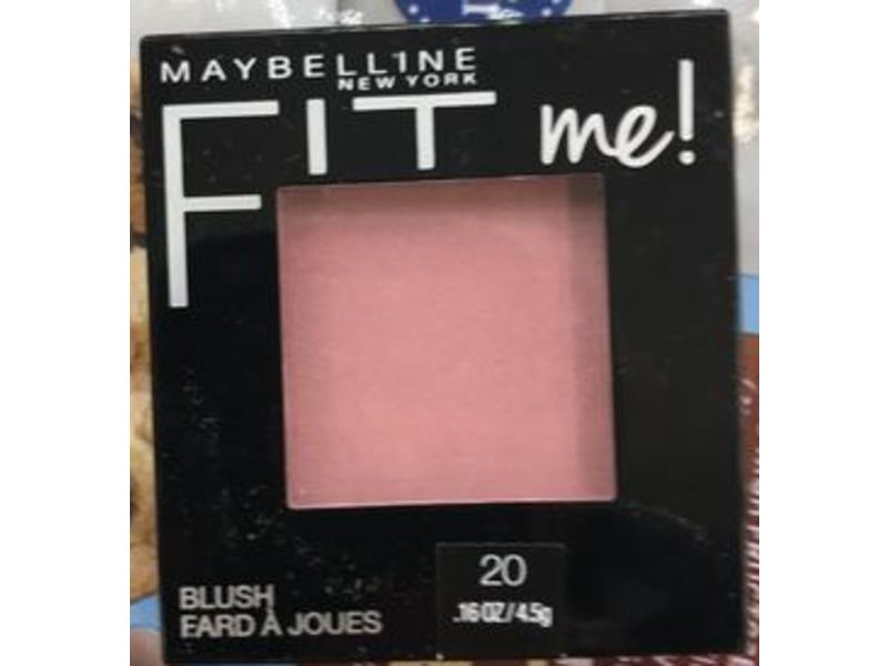Maybelline New York Fit Me! Blush, 20 Mauve, 0.16 oz/4.5 g