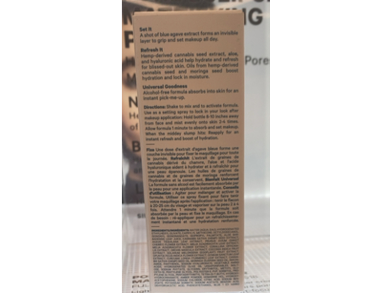 Milk Makeup Hydro Grip Set & Refresh Mini Setting Spray,1.69 oz/50 mL