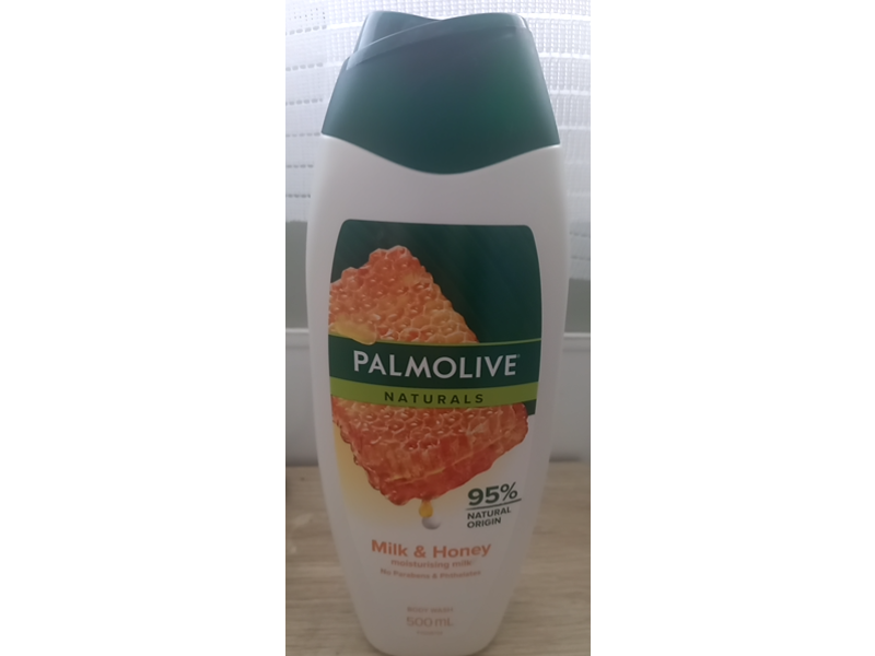 Palmolive Naturals Moisturizing Milk Body Wash, Milk & Honey, 500 mL