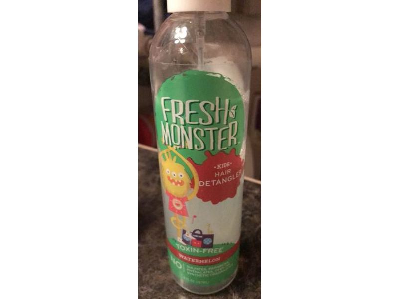 Fresh Monster Hair Detangler, Watermelon, 8.5 fl oz/251 mL, Pack Of 2