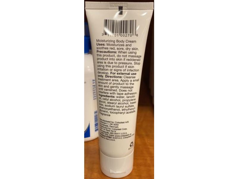 Coloplast Sween Cream Moisturizing Body Cream, For Red, Sore, Dry Skin, 3 oz/85 g