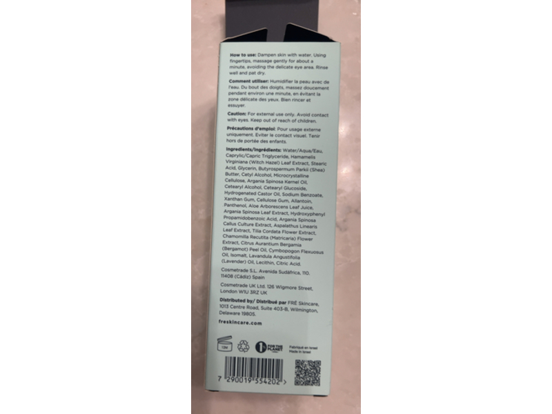 Fre Purify Me Hydrating Facial Cleanser, 5.07 fl oz/150 mL