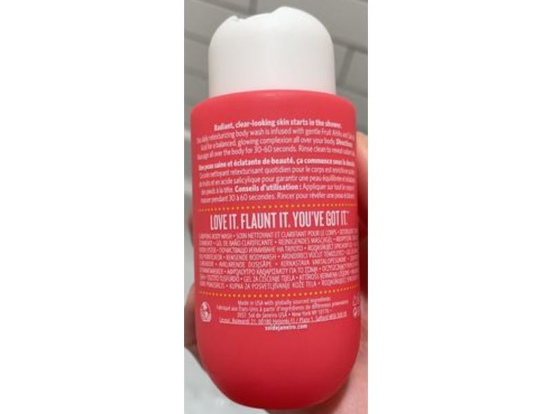 Sol Janeiro Bom Dia Bright Body Wash, 3 fl oz/90 mL